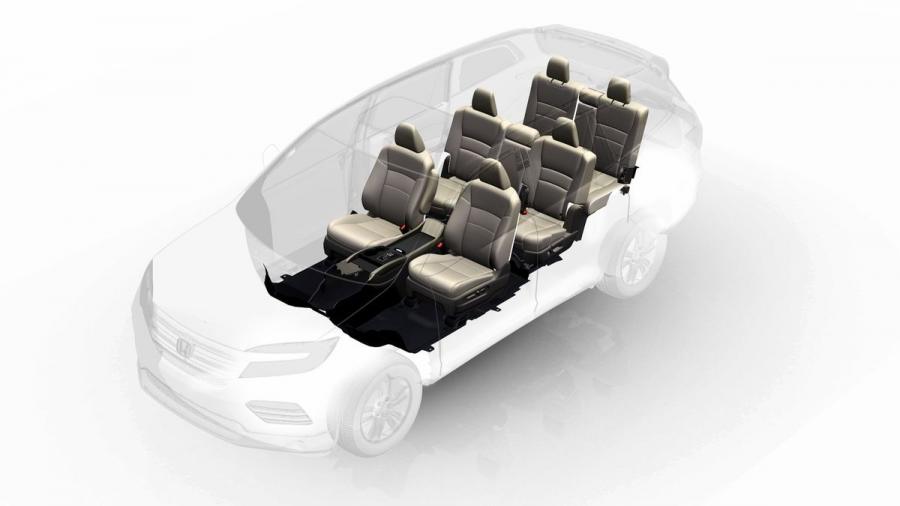 Схема Honda Pilot 2015 года  (фото 3 из 107)